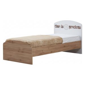 سرير نوع تايم 100*200 سم؛ بني