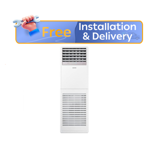  Samsung AC060TNPPEH/IQ - 5 Ton - Floor Standing Split - White - Inverter - Free Installation 
