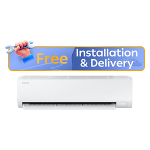  Samsung AR12DSFZBWK/IQ - 1 Ton - Wall Mounted Split - White - Inverter - 6 Steps Of Automatic Amp Control & Free Installation 