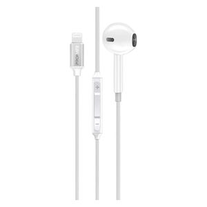 ProMate MonoPod LT - Wired Headphone In Ear - 1.3m - Lightning - White