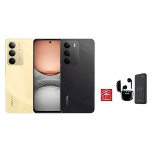 Realme C75 - Dual SIM - 256/8GB + Bluetooth Headphones + Wireless Charger