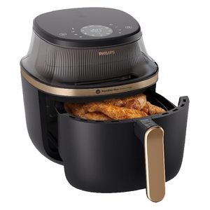 Philips NA332/09 - Air Fryer RapidAir Plus, 16-in-1 Cooking Functions - Black