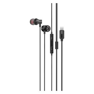  سماعة سلكية داخل الاذن بروميت - Vibe LT - بطول 0.12 متر - لايتينغ - اسود 