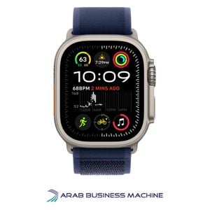  Apple Watch Ultra 2 2024 GPS + Cellular, - 49mm - M/L - Natural Titanium Case with Blue Trail Loop 