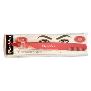  Eyebrow 2 in 1 Styler Tweezer ( Coral) - Beyu 