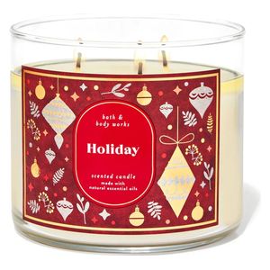  Holiday 3 Wick Scented Candle 411 g 