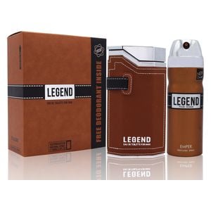  Legend by Emper for Men & Legend Deodorant - Eau de Parfum, 100ml 