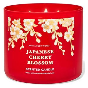  جابانيز تشيري بلوسوم شمعة معطرة ب3 فتائل 411 غم - باث أند بودي وركس 