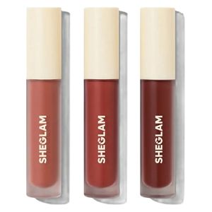  Sheglam Matte Allure Mini Liquid Lipstick Feel Real Set 3 PCS 