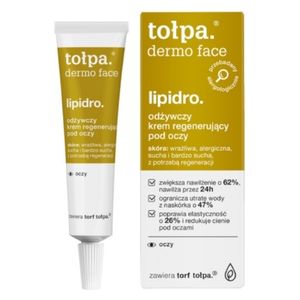  Tolpa Dermo Face Lipidro Nourishing Regenerating Eye Cream, 10ml 