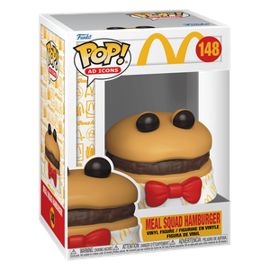  Funko Pop Ad Icons - McDonald's Meal Squad Hamburger - 148 