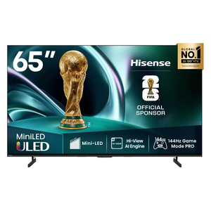  شاشة هايسنس - 65 انش - Mini-LED - 4K - فيدا - 165هيرتز - U8Q - اسود 