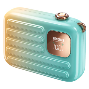  شاحن محمول لاسلكي زيندور - Supermini Go - 10000mah - ازرق 
