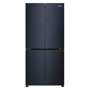  ثلاجة هاير ذات التصميم الفرنسي - 15 قدم - HRF-525MB - اسود 