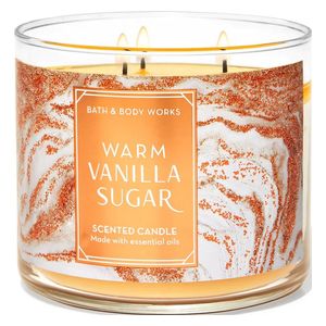  Warm Vanilla Sugar 3 Wick Scented Candle 411 g - Bath & Body Works 
