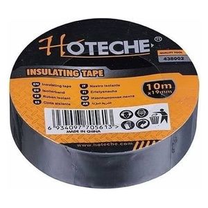  Hoteche Insulating Electrical Tape - 10m - 19mm - Black 