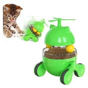  Cat Food Dispenser - Green 