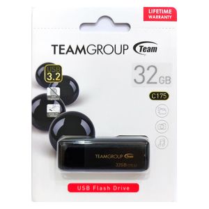  فلاش ميموري تيم كروب TC175332GB01 USB 3.2 - اسود - 32كيكابايت 