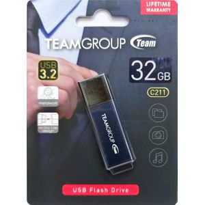  فلاش ميموري تيم كروب TC211332GL01 USB 3.2 - ازرق - 32كيكابايت 