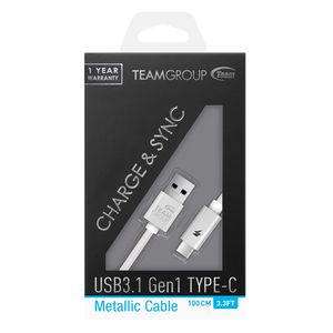  Team Group TWC0AS01 - USB To USB-C Cable - 1m 
