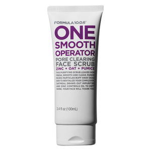  Formula 10.0.6 One Smooth Operator Face Scrub - Skin Clearifying, 100ml 