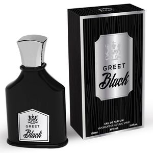  Greet Black by Hertz for Men - Eau de Parfum, 100ml 