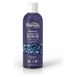  Petrova Naturals Blueberry Scrub Shower Gel - 475ml 