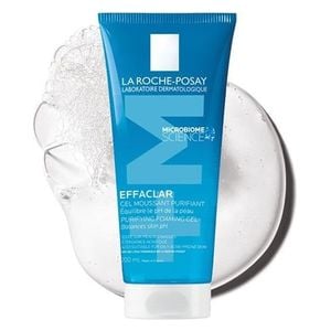  La Roche-Posay Effaclar Purifying Foaming Gel Cleanser for Oily and Acne-Prone Skin - 200ml 
