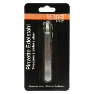  Elina med Tweezers - Stainless Steel 