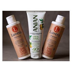  Lavera Hair Care Package: Creamy shampoo for treating dandruff, scalp, and hair loss + free gift Anian hair conditioner. 