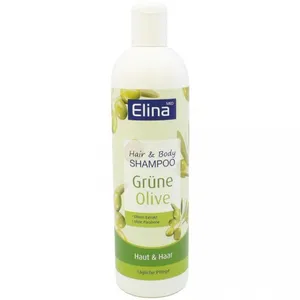  سائل استحمام ايلينا ميد للجسم و الشعر بمستخلص زيت الزيتون الأخضر والزيوت الطبيعية - 500 مل 