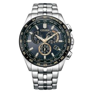  ساعة سيتزن للرجال CB5876-60E - عرض بعقارب, سوار من ستانلس ستيل - سلفر 