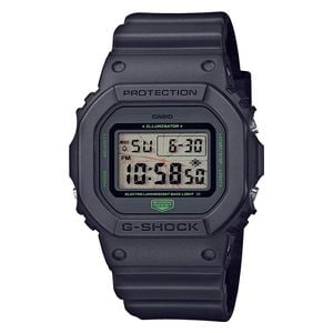  Casio Watch DW-5600MNT-1DR For Men - Digital Display, Rubber Band - Black 