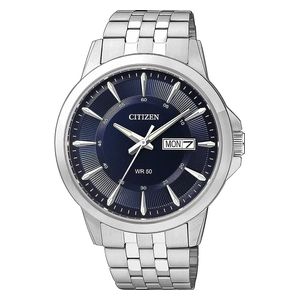  ساعة ستزن للرجال BF2011-51L - عرض بعقارب, سوار من ستانلس ستيل - سلفر 