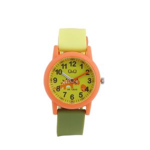 Q&Q Watch VS49J008Y For Kids - Analog Display, Rubber Band - Green 
