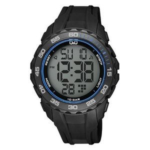  Q&Q Watch G06A-004VY For Men - Digital Display, Resin Band - Black 