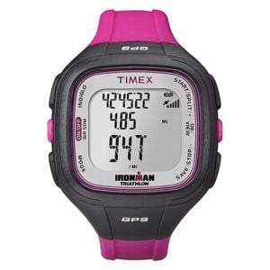 Timex Watch T5K753 For Unisex - Digital Display, Rubber Band - Pink 