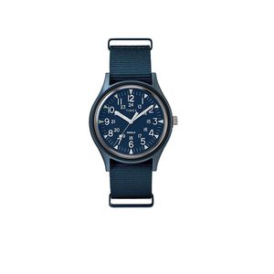  Timex Watch TW2R37300 For Men - Analog Display, textile Band - Blue 