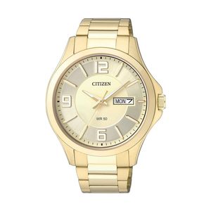  Citizen Watch BF2003-50P For Men - Analog Display, Stainless Steel Band - Gold 