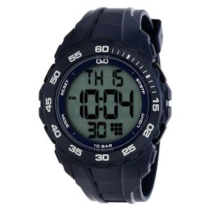  Q&Q Watch G06A-002VY For Men - Digital Display, Resin Band - Black 