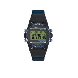  Timex Watch TW2V44400 For Men - Digital Display, Rubber Band - Black 