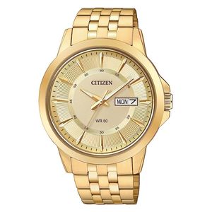  Citizen Watch BF2013-56P For Men - Analog Display, Stainless Steel Band - Gold 