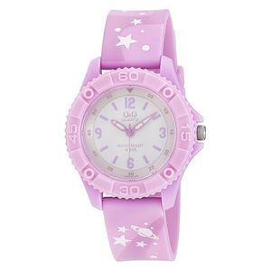  Q&Q Watch VQ96J020Y For Kids - Analog Display, Rubber Band - Pink 