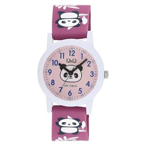  Q&Q Watch V23A-006VY For Kids - Analog Display, Rubber Band - Purple 