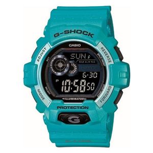  Casio Watch GLS-8900-2DR For men - Digital Display, Resin Band - Blue 