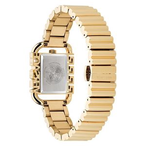  Versace Watch VE3B00522 For Women - Analog Display, Stainless Steel Band - Gold 