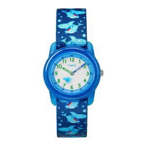  Timex Watch TW7C13500 For Kids - Analog Display, Rubber Band - Blue 