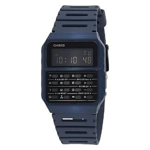  Casio Watch CA-53WF-2BDF For Unisex - Digital Display, Resin Band - Navy 