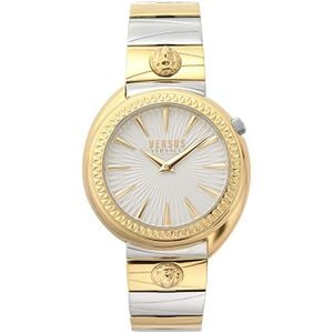  Versus Watch VSPHF0820 For Women - Analog Display, Stainless Steel Band - Gold 