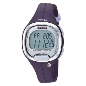  Timex Watch TW5M19700 For Women - Digital Display, Rubber Band - Purple 